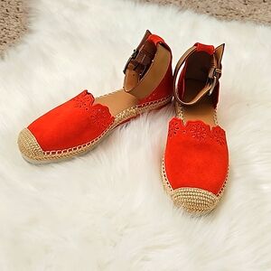 Crown Vintage Brixie Espadrille Wedge Sandal, Women's Size 7.5